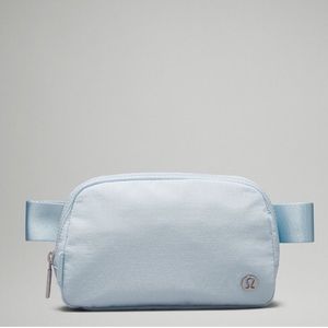 Powder blue lululemon belt bag